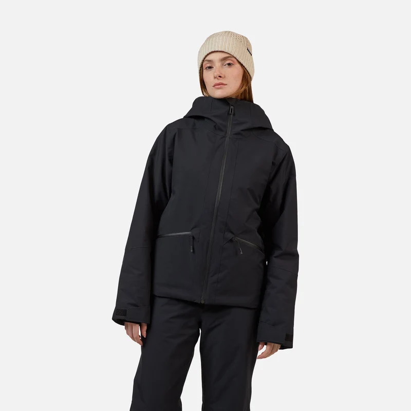 Rossignol Rochrun Insulated W Ski Jas Dames - Zwart