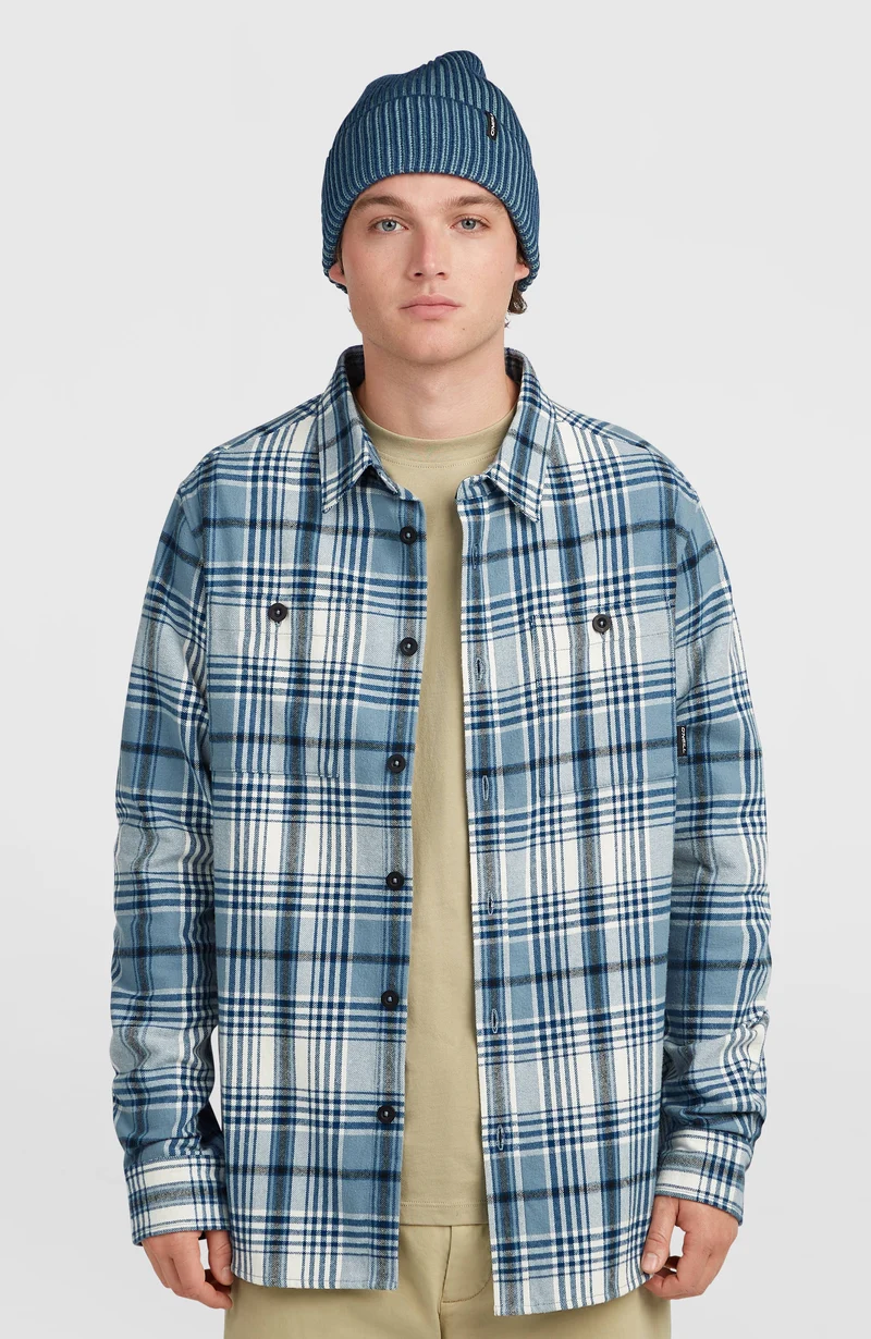 Must-Have flanellen overhemd | Blue Big Check Plaid