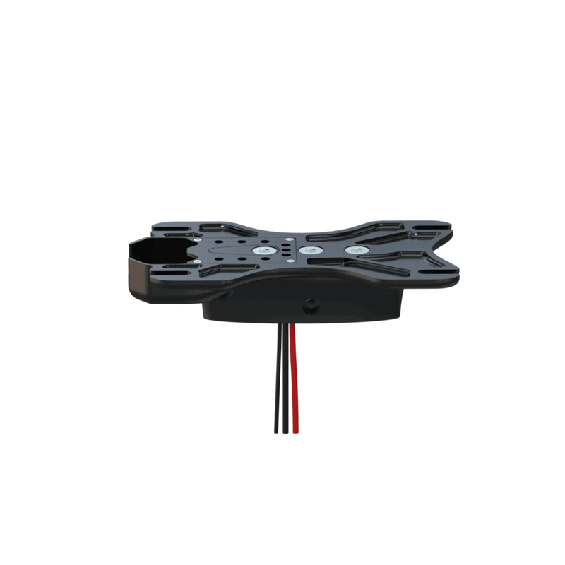 Assist AL Top Plate with male connector and cables