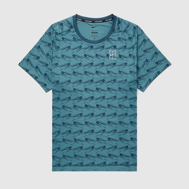 Nike Court Dri-FIT Advantage Print Tennis T-Shirt