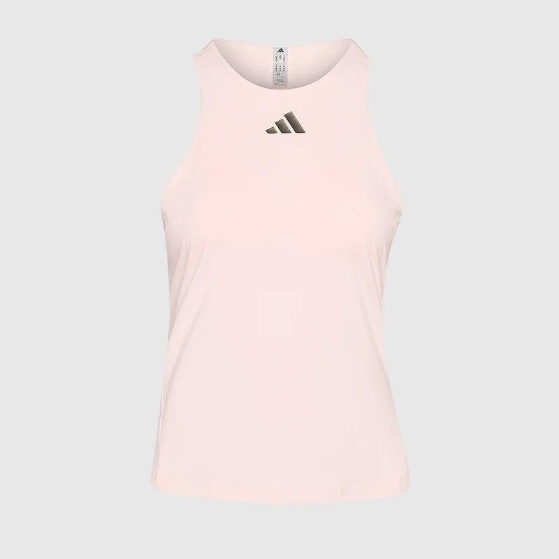 adidas Womens New York 26 Silver L Y Tennis Tank
