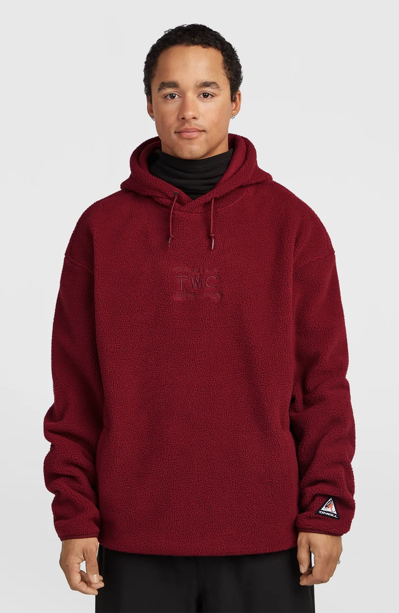 FWC'Play hoodie van hoogpolig fleece | Tamarillo