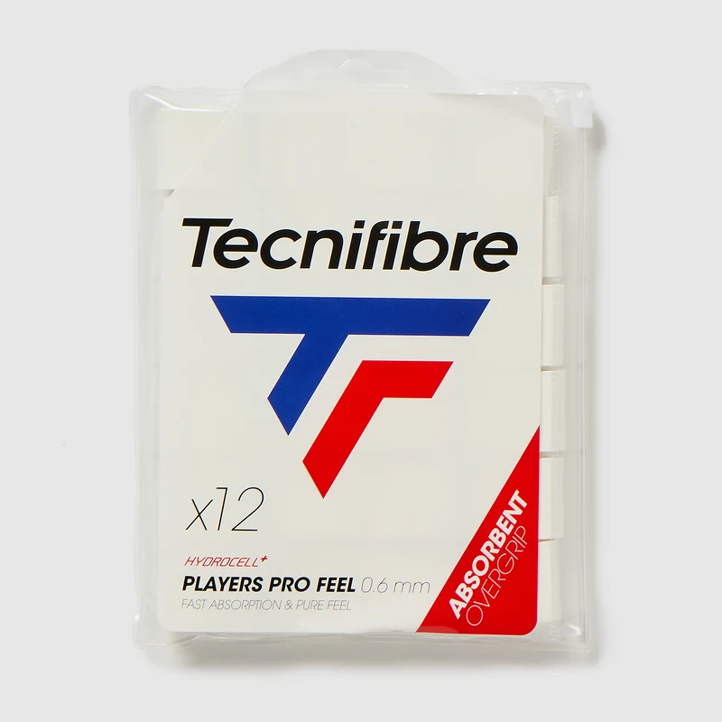 Tecnifibre Players Pro Feel Overgrips (Bag of 12)