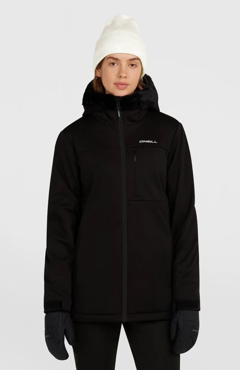 FWC'Cruz Softshell wintersportjas | Black Out