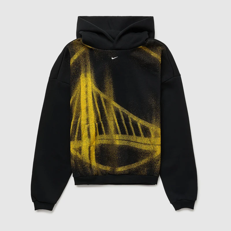 Nike NBA Golden State Warriors Therma-FIT Standard Issue Icon Hoodie