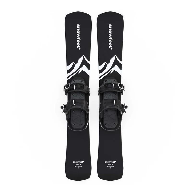 Snowfeet* POWDER | 99 CM | Skiboards Skiblades Snowblades Short Skis