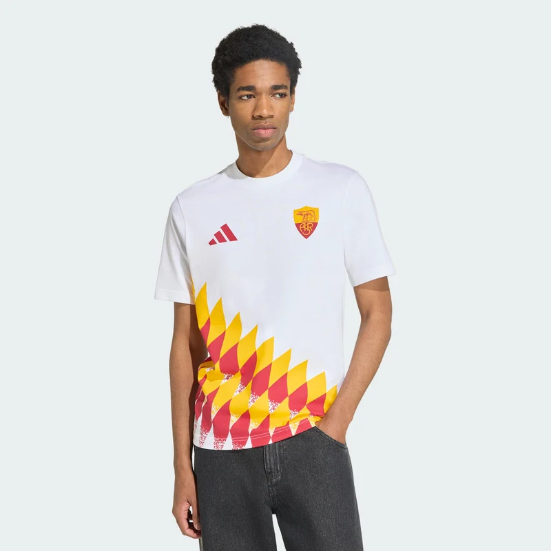 adidas Men AS Roma Seasonal Graphic Tee