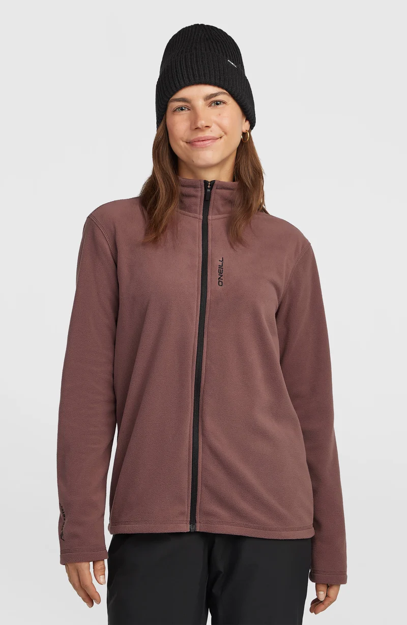 FWC'Cruz Jack's Polartec® fleecevest met volledige rits | Purple Gray
