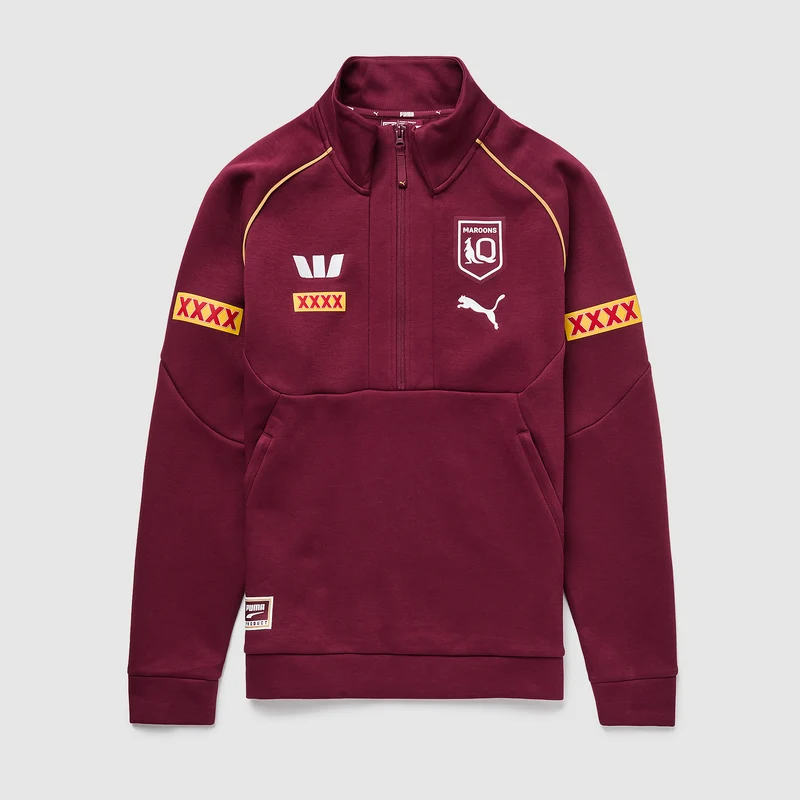 Puma Queensland Maroons 2026 Team 1/2 Zip Top