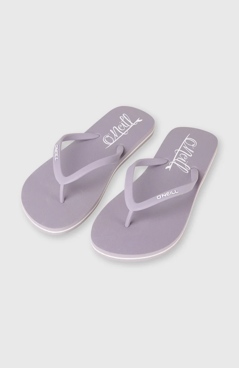 Profile Script Logo Sandals | Storm