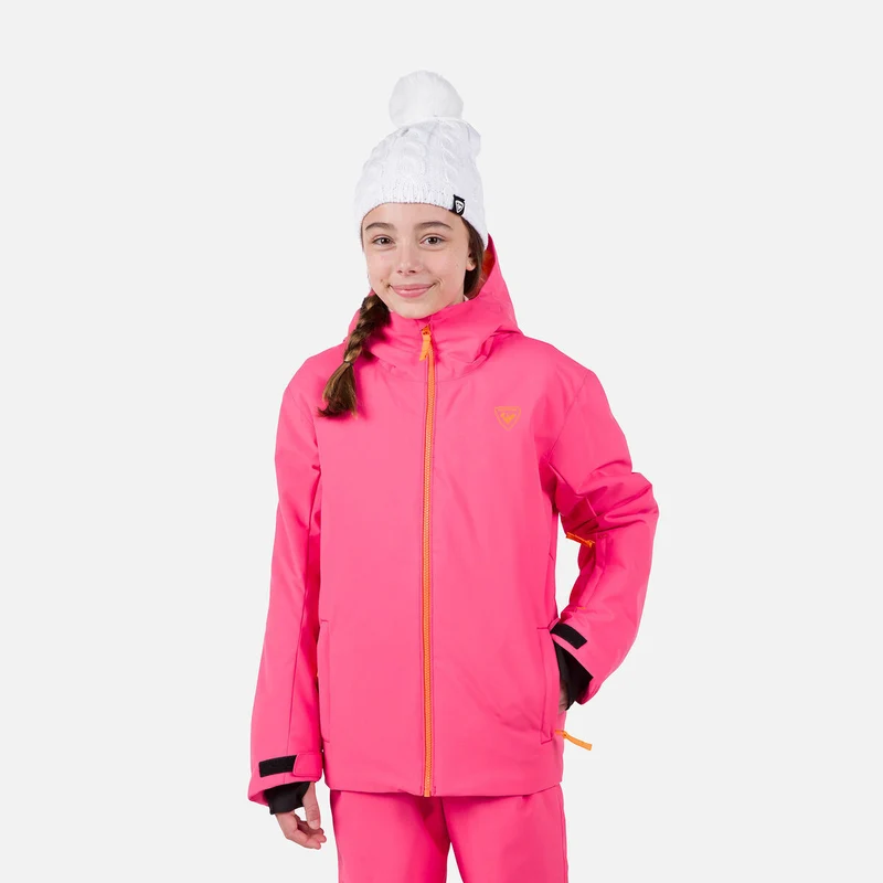 Rossignol Jr Strawpile Ski Jas Kinder - Roze