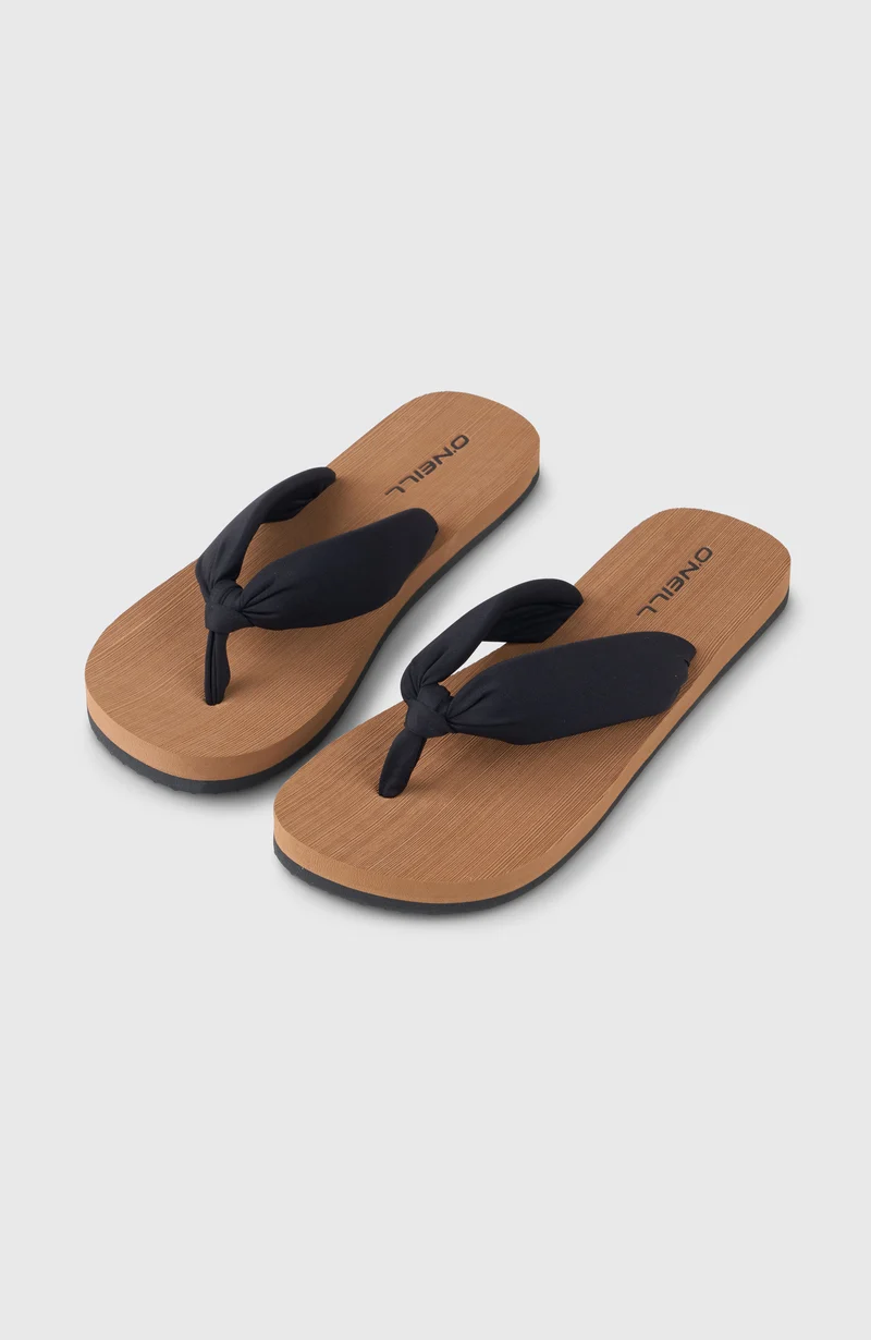 Ditsy Sun slippers | Black Out