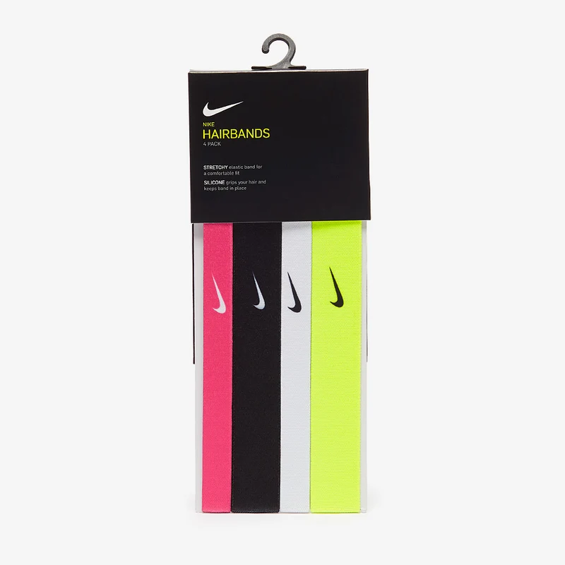 Nike Printed Headbands Assorted 4PK
