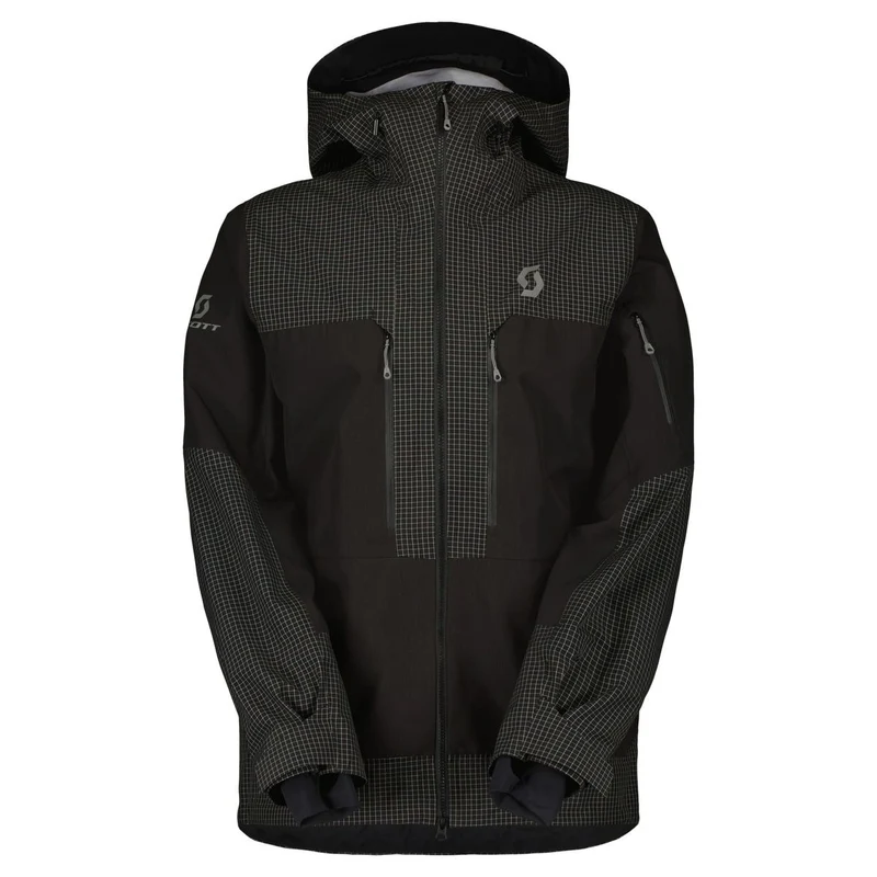 Scott Vertic Ripstop 3L Ski Jas Heren - Zwart