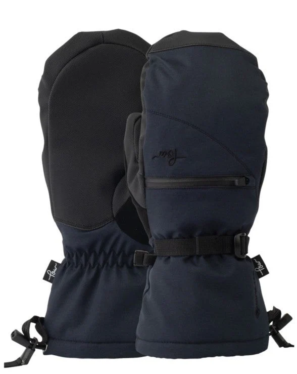 Mitt Cascadia GTX Long Black + Liner Wms