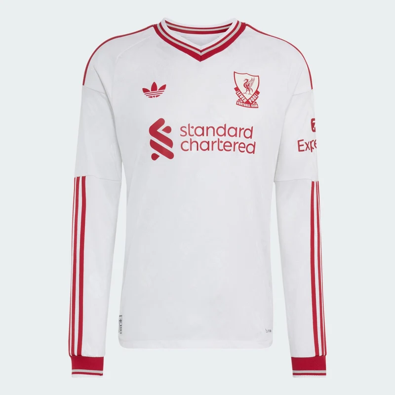 adidas Men Liverpool FC 26/27 Away Authentic Jersey Longsleeve