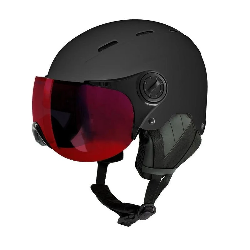 Typhoon Visor Matte Black Red