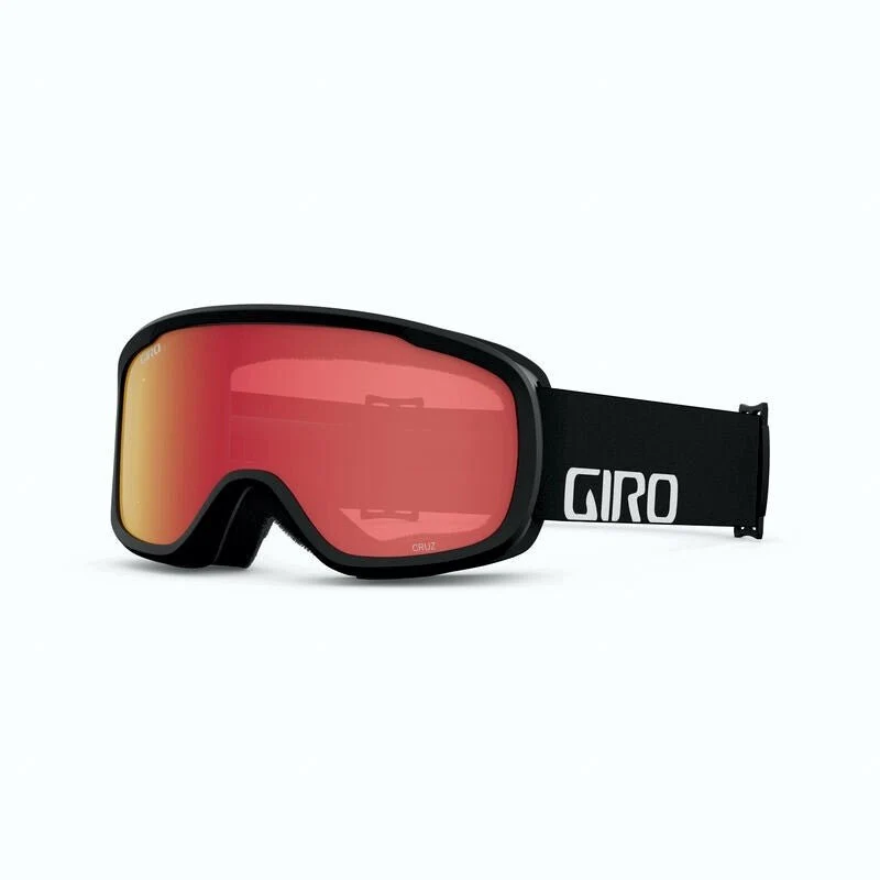 Cruz Black Wordmark Amber Scarlet