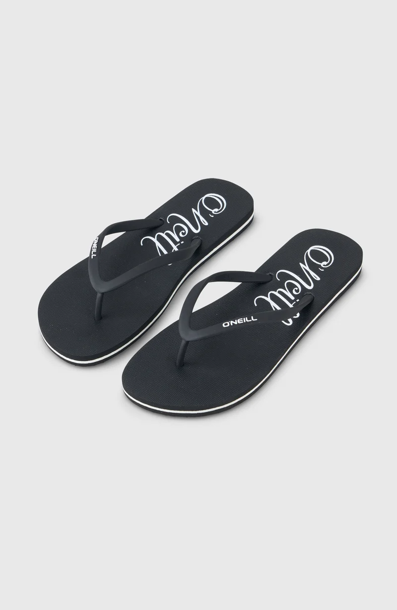 Profile Logo slippers | Black Out