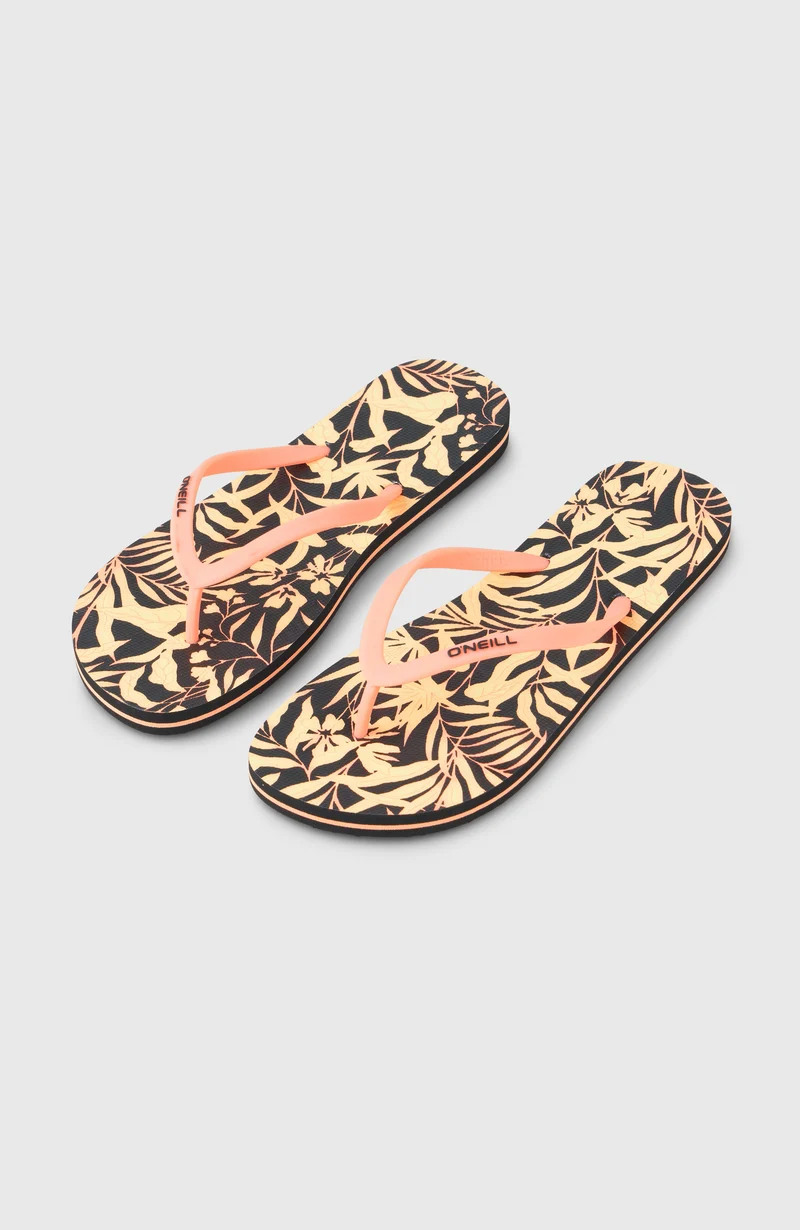 Profile Graphic slippers | Black Brazillian Sun