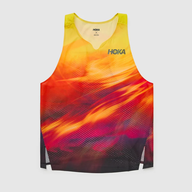 Hoka Race Day Printed Singlet
