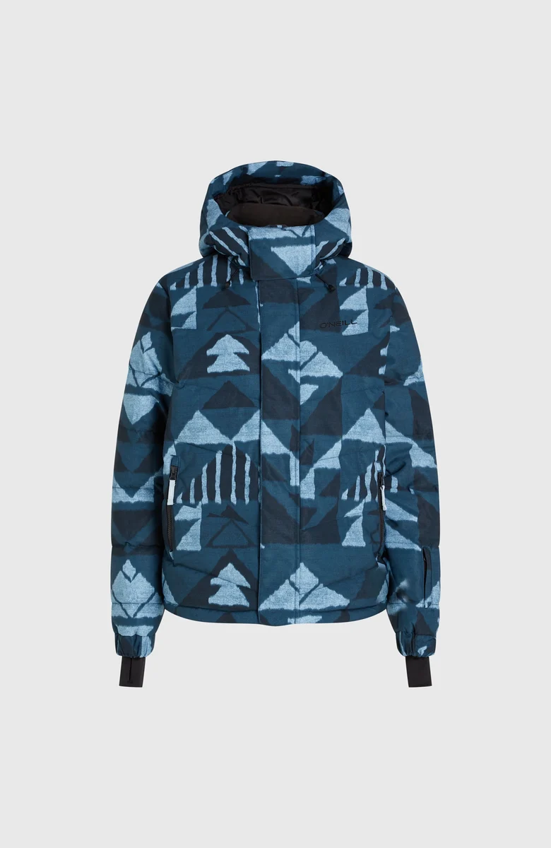 O'Neill Z.E.N. Puffer Hybrid Ski Jas Dames - Blauw
