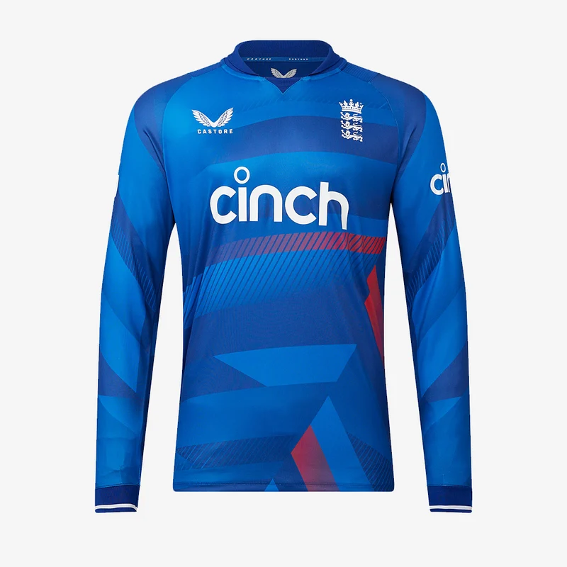 Castore ECB England ODI LS Shirt