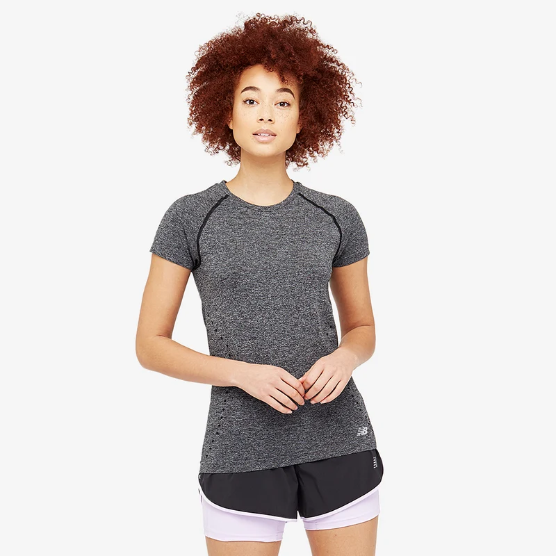 New Balance Womens Short Sleeve Seamless T-Shirt