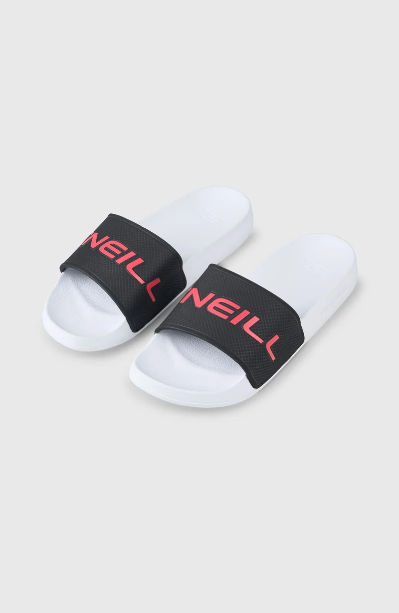 Slippers Logo | Black Out Colour Block