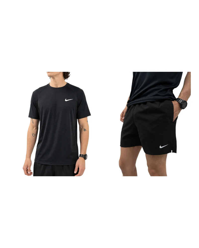 Essential T-Shirt+ Broek Set Zwart