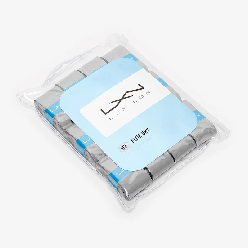 Luxilon Elite Dry Overgrips (Pack of 12)