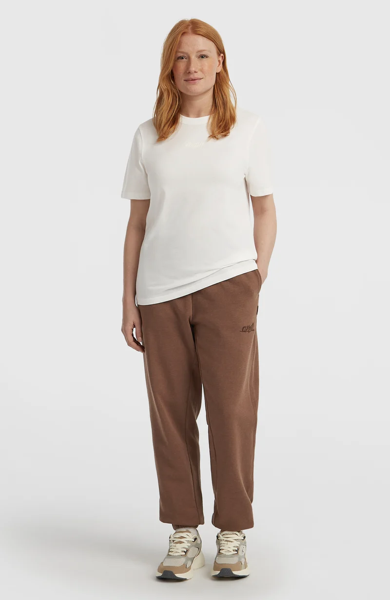 Essentials Script joggingbroek | Hazel Spice