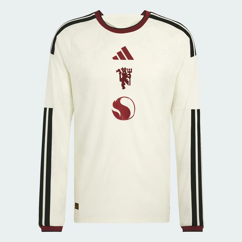 adidas Men Manchester United 26/27 Third Authentic Jersey Longsleeve