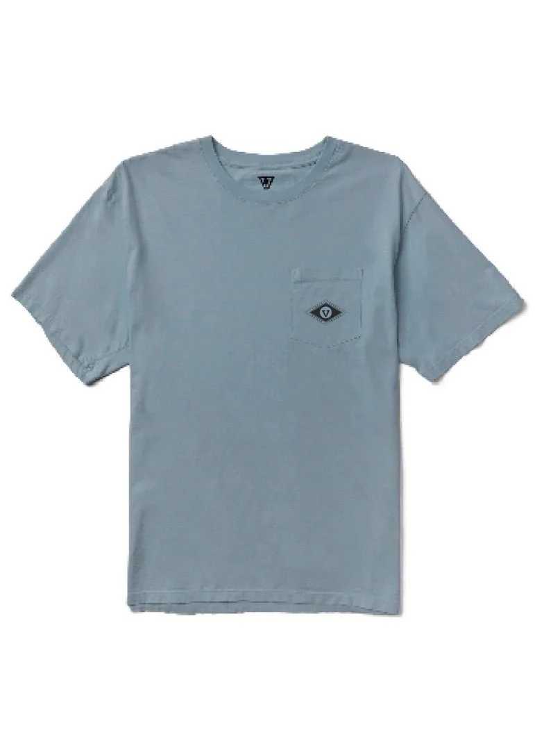 Wave Chasers Premium Organic Tee | Chambray
