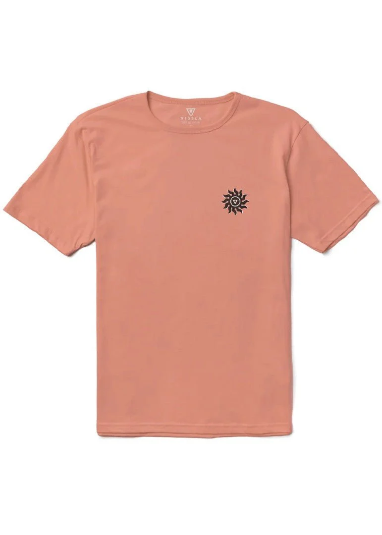 Spins Organic Tee | Papaya