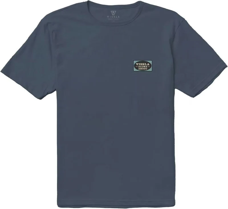 Out There Organic Tee | Dark Denim