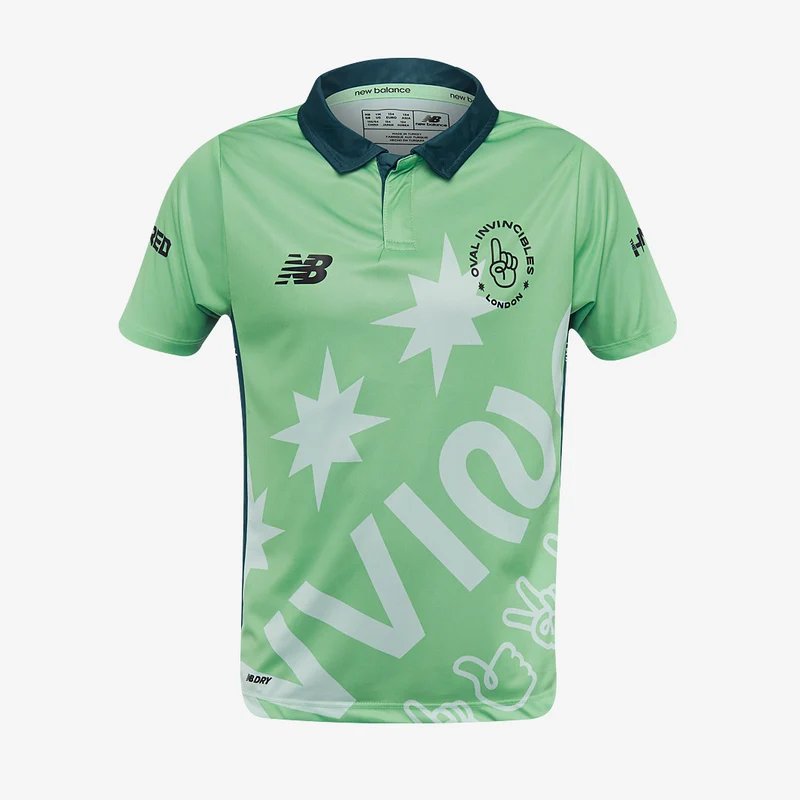 Oval Invincibles SS Junior Playing Polo Shirt