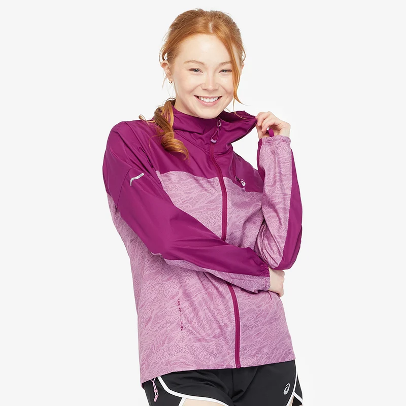 ASICS Womens Fujitrail Packable Windbreaker