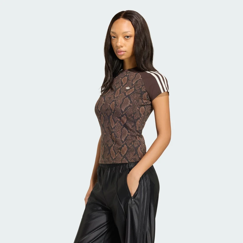 adidas Originals Women SNAKE PRINT CALI TEE