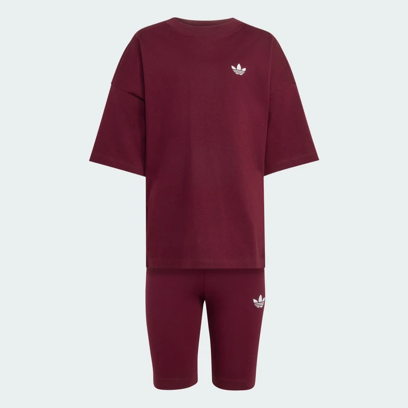 adidas Originals Kids CYCLING SHORTS TEE SET