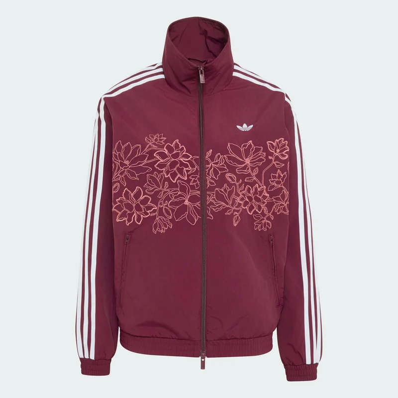 adidas Originals Women FLORAL GFX FIREBIRD LOOSE TRACK JACKET