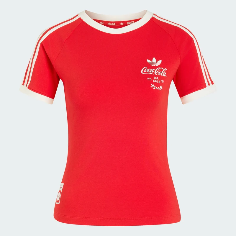 adidas Originals Women ADIDAS X COCA-COLA 3-STRIPES TEE
