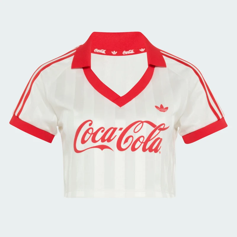 adidas Originals Women ADIDAS X COCA-COLA CROPPED JERSEY