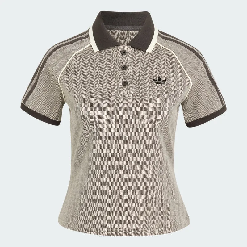 adidas Originals Women TWEED POLO SHIRT