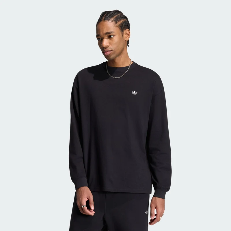 adidas Originals Men TREFOIL ESSENTIALS LONGSLEEVE TEE