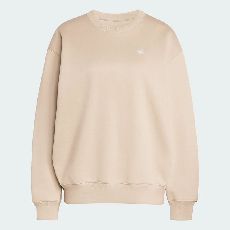 adidas Originals Women ESSENTIALS CREW LONG FLEECE OS Sweatshirt