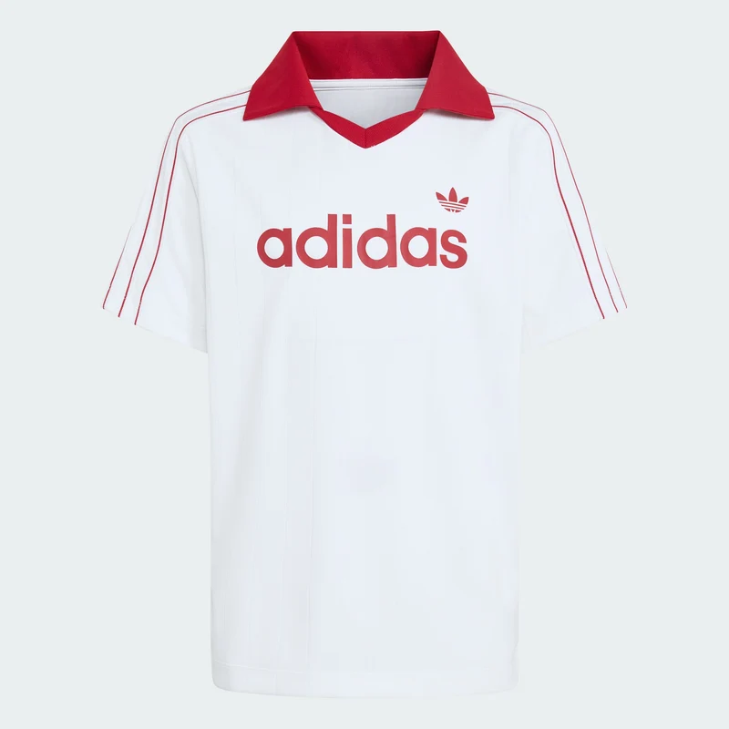 adidas Originals Kids LOOSE PINSTRIPE POLO TEE