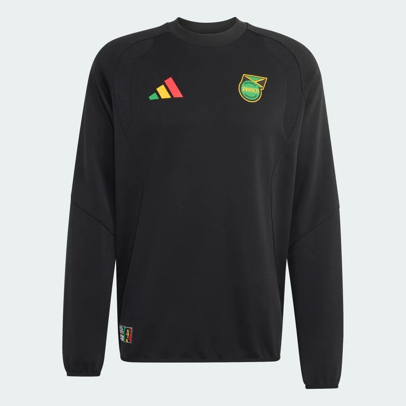 adidas Men Jamaica x Bob Marley Tiro Tech Crew Sweatshirt