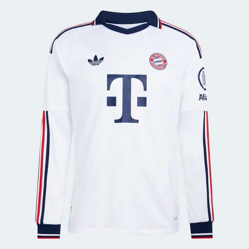 adidas Men FC Bayern 26/27 Away Authentic Jersey Longsleeve