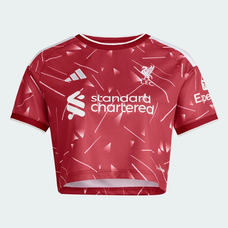 adidas Women Liverpool FC 26/27 Home Jersey Crop Top